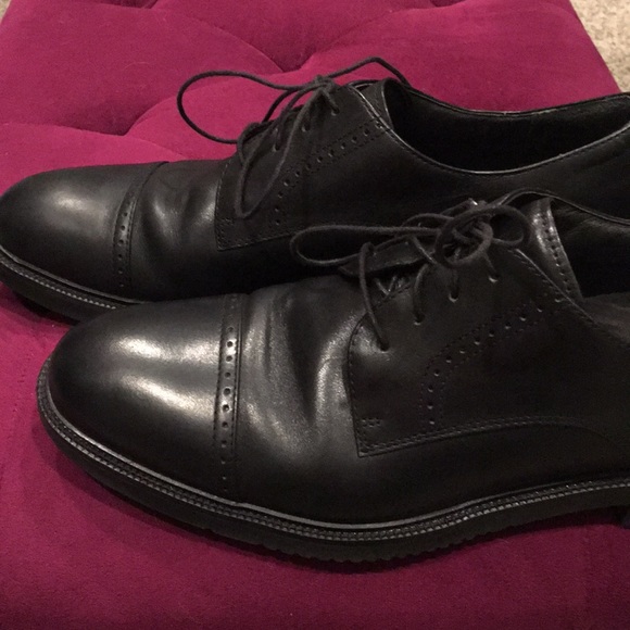 3/$60 Rockport Ortho CapToe Blk dress shoe. Sz 12M - Picture 7 of 8